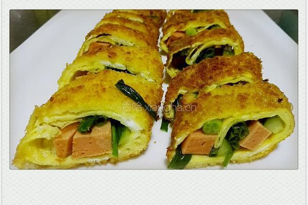 蛋皮酥卷的做法图解12