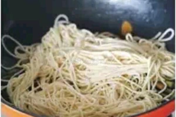 豆角焖面的做法图解7