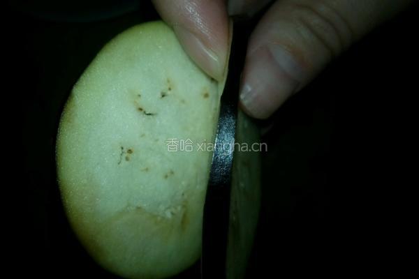 蒸茄夹的做法图解1