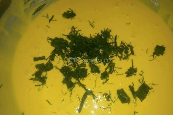 苔菜拖小黄鱼的做法图解4