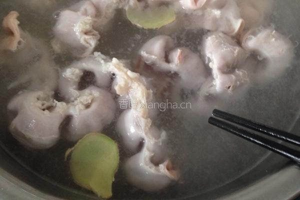 红烧肥肠 (自己清洗的大肠)的做法图解8