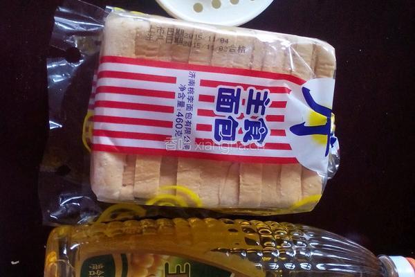 蒜香面包片的做法图解1