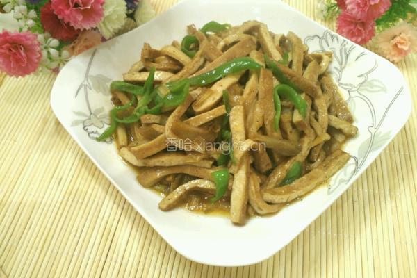 榨菜炒香干的做法图解8