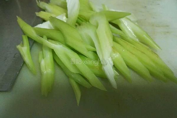 素炒花菜的做法图解3