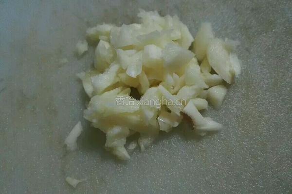 素炒花菜的做法图解4