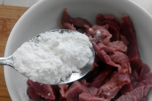 彩椒炒牛肉的做法图解4