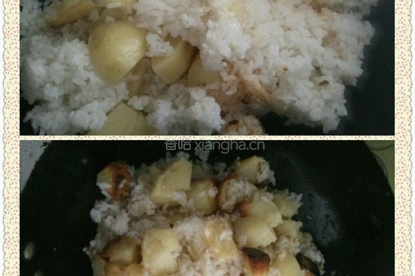 土豆焖饭的做法图解3