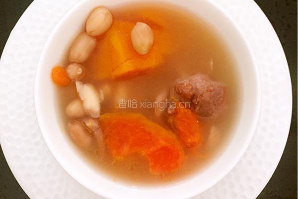 木瓜花生排骨汤的做法图解5
