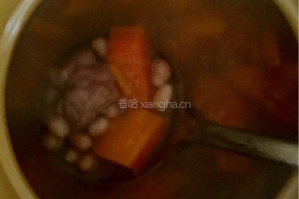 木瓜花生排骨汤的做法图解4