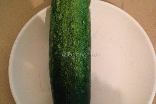 黄瓜圈的做法图解1