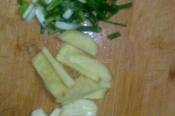 豆干炒腊肉的做法图解4
