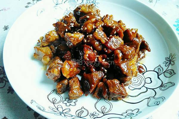 酒香焖牛腩的做法图解15
