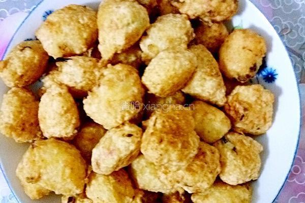 豆腐渣丸子的做法图解9