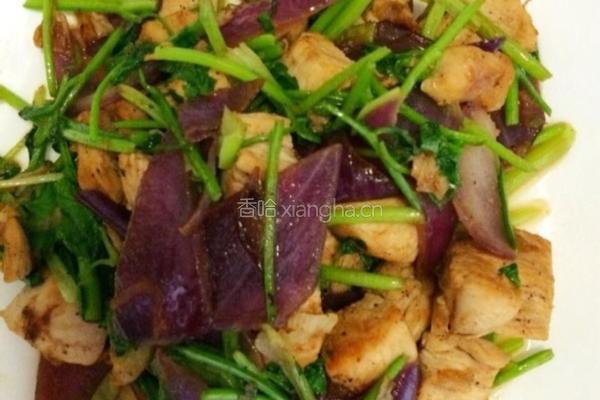小炒鸡胸肉