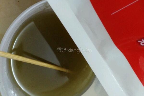 绿茶冻的做法图解4