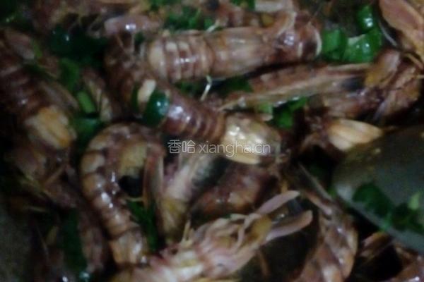 炒皮皮虾的做法图解6