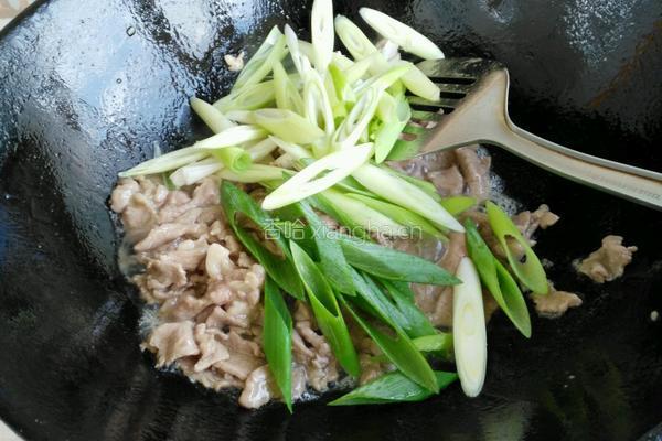 京味葱爆羊肉的做法图解4