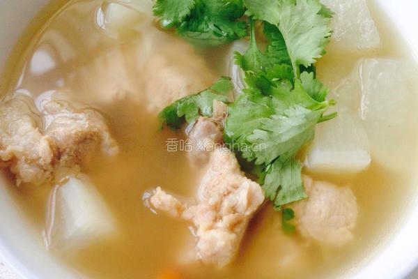 白萝卜清炖排骨汤的做法图解9