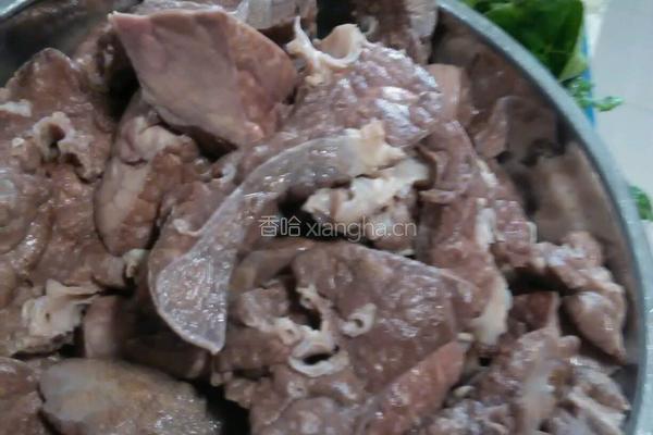 奶白菜煲猪肺的做法图解4