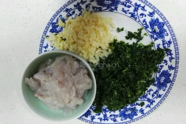 荠菜鲈鱼羹的做法图解3