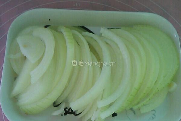 青椒炒洋葱的做法图解2