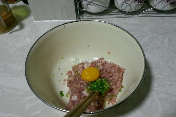 冬瓜酿肉丸的做法图解4