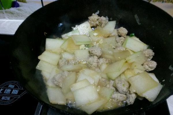 冬瓜酿肉丸的做法图解12