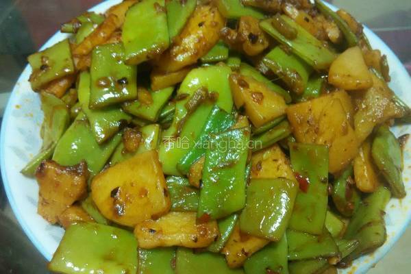 麻辣土豆炒豆角的做法图解10