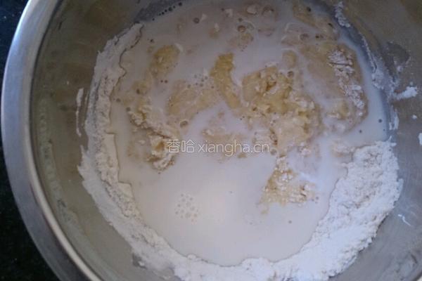 杯烤鸡蛋牛奶蛋糕的做法图解4