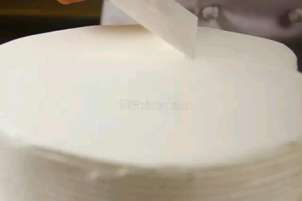 家庭心形蛋糕抹面的做法图解19