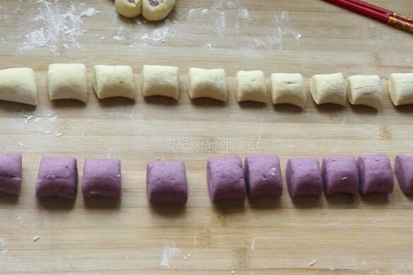 紫薯麻花馒头的做法图解6