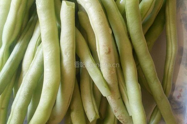干煸四季豆的做法图解1