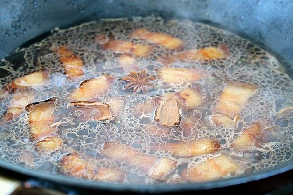 大白菜炖红烧肉的做法图解9