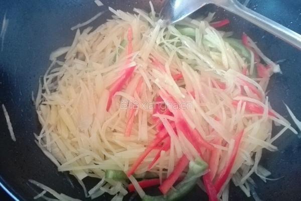 酸辣土豆丝的做法图解4
