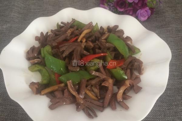 爆炒鸭胗
