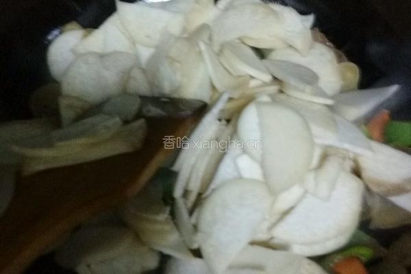 牛肉炒杏鲍菇土豆干的做法图解7