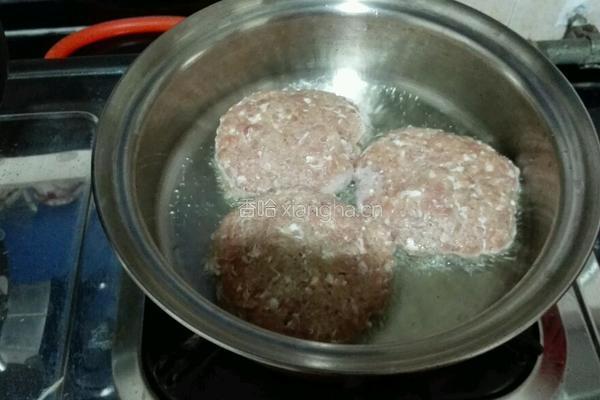 猪肉汉堡的做法图解9