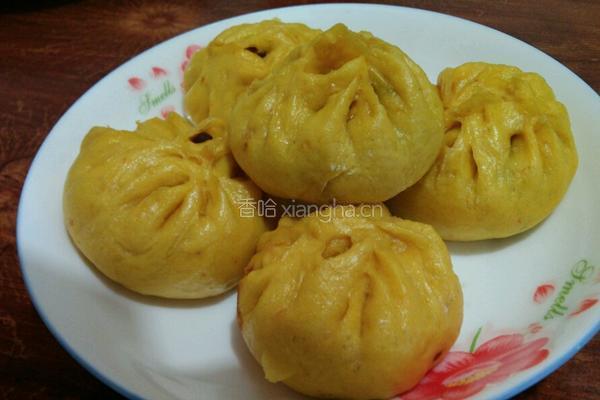 窝瓜豆沙包的做法图解12
