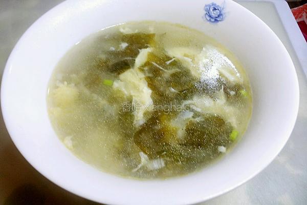 紫菜虾米鸡蛋汤的做法图解5