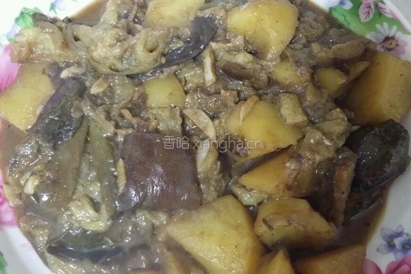 茄子炖土豆的做法图解7