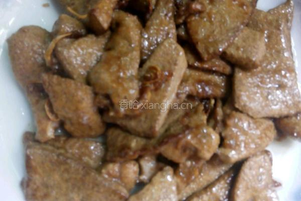 炒猪肝的做法图解5