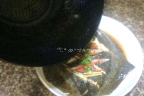 清蒸多宝鱼的做法图解9