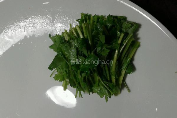 绿色七彩丝的做法图解2