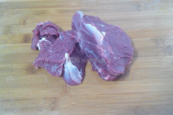 家常牛肉的做法图解1