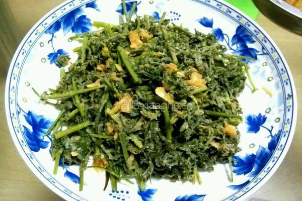 胡萝卜樱子蒸菜的做法图解10