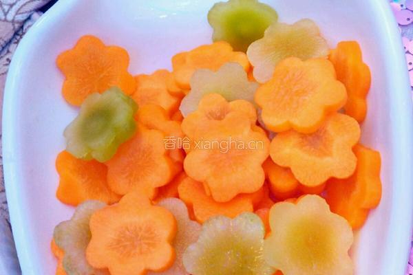 三色花菜的做法图解3