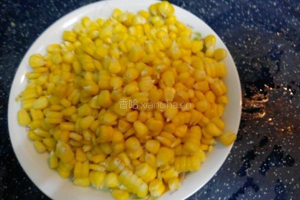 甜点：玉米黄金烙的做法图解2