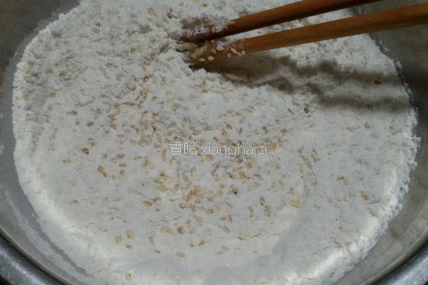 芝麻桃酥的做法图解3