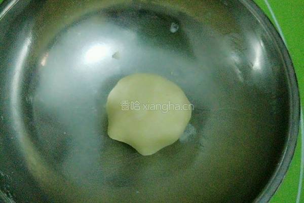 香菇肉馅芝麻饼的做法图解6