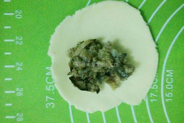 香菇肉馅芝麻饼的做法图解22